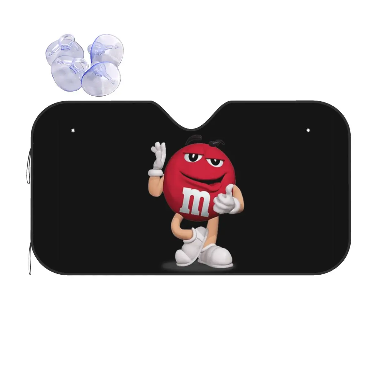 

M And M Character Baby Sunshade Windscreen Car Front Windshield Window Sun Visor Accessories Covers