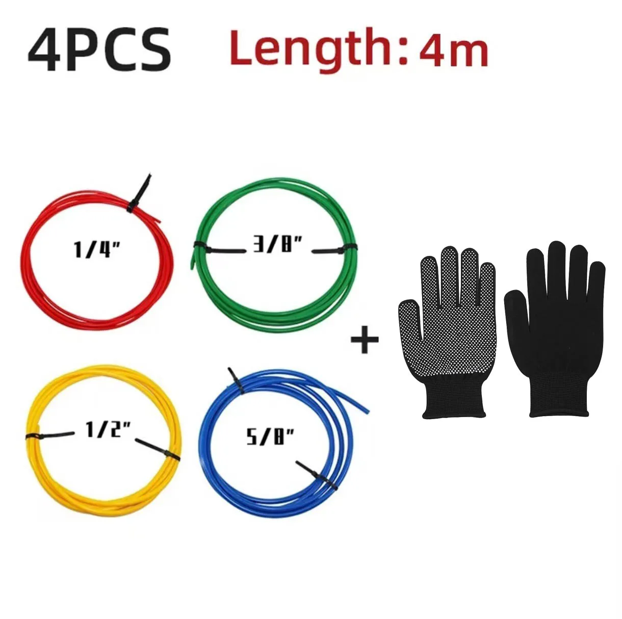 2/4m PE Plastic Copper Pipe Protector 1/4