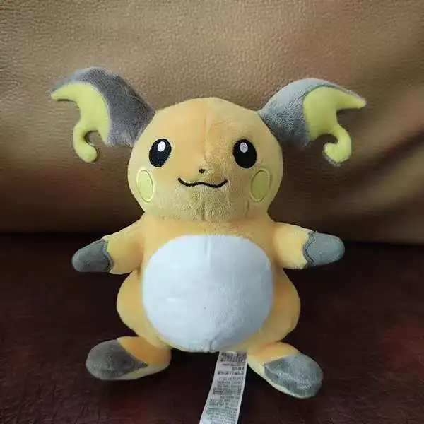 New Original Pokemon Center Raichu Plush toys Dolls Anime Soft Stuffed Toy Gifts For Children