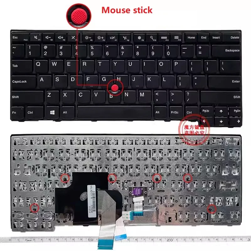 New US Keyboard for IBM Lenovo E431 E440 L440 L470 T431S T440 T440P T440S T450 T460 T450S L450 L460 English Keyboard