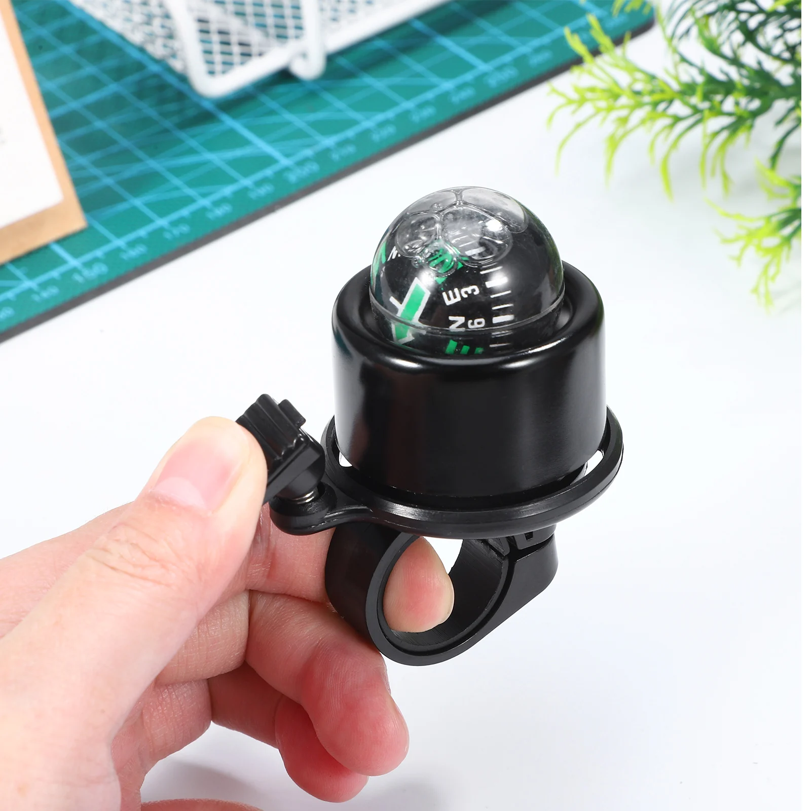 

Scooter Bicycle Bell Child Bike for Kids Compass Warning Bells Handlebars Adult