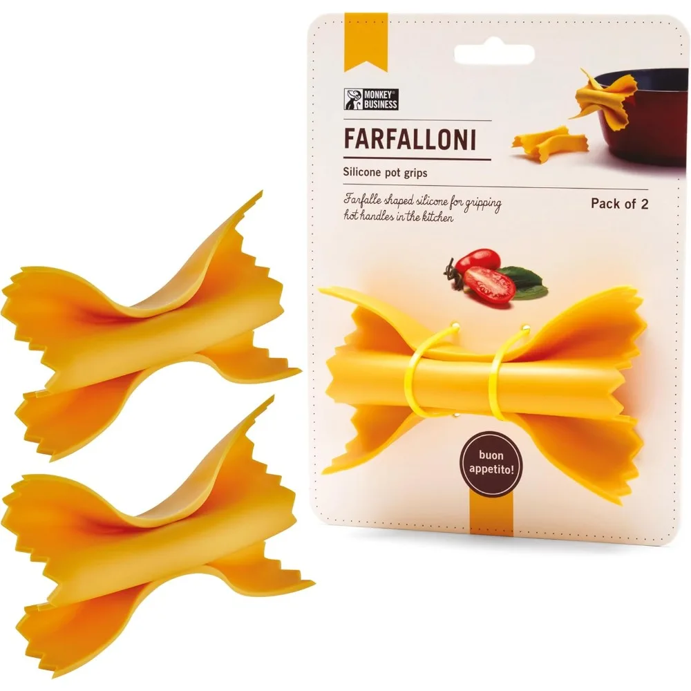 

Подставки для кастрюль в форме farfalloni — мини-силиконовые прижимные перчатки | забавный силиконовый захват для кастрюли и кухонный гаджет | Химерная паста, вдохновленная к