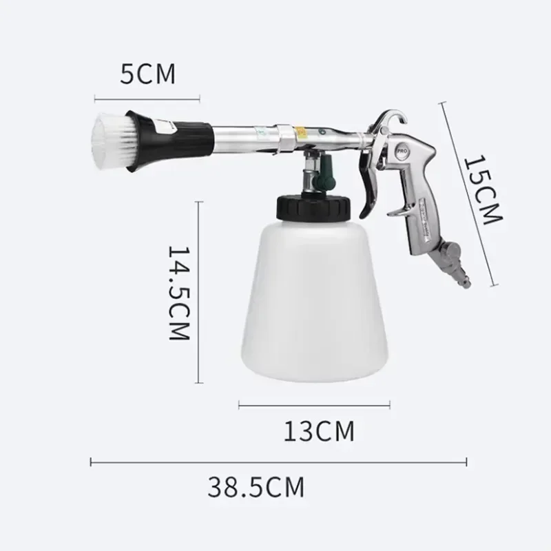 Hot SalesOne Gun Dual-use Multifunctional Car Cleaning Gun With Vacuum Cleaning Tool Tornado Interior Cleaning Machine