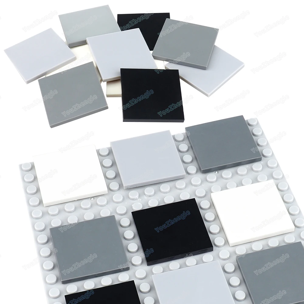 Klocki konstrukcyjne 1751, płytki 4x4, figurki MOC, seria Militarna, Scena z miasta, Akcesoria, Sceny, Modele, Części, Prezent, Zabawki DIY