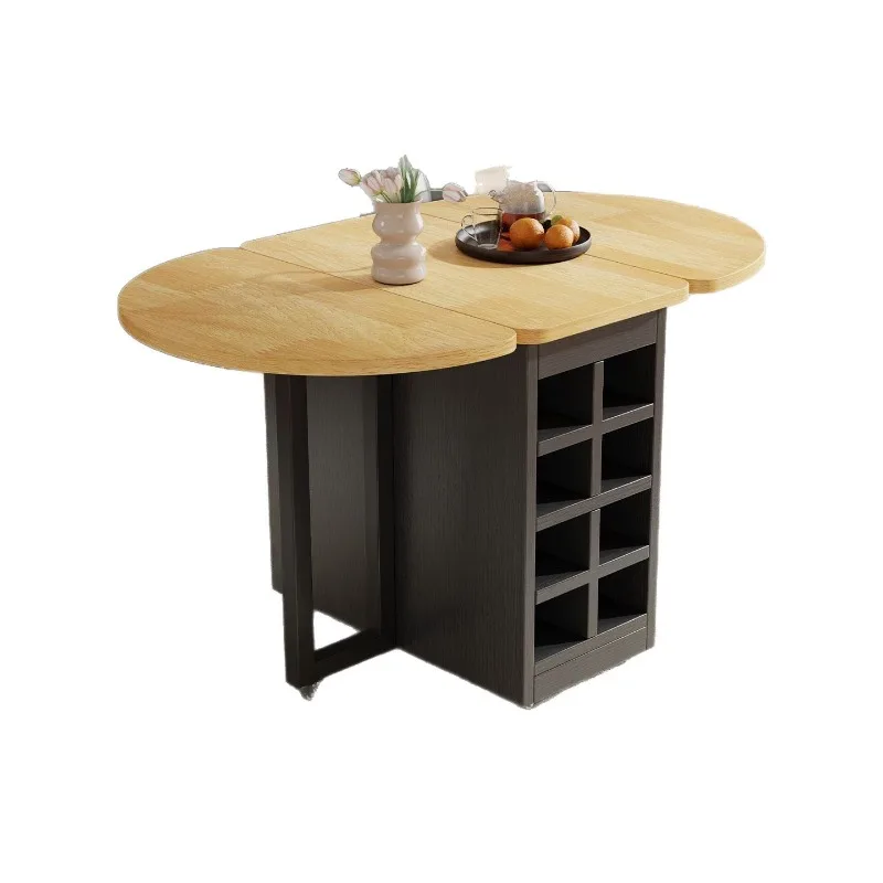 Coffee table household small apartment installation-free solid wood with stool side cabinet living room simple sofa side table
