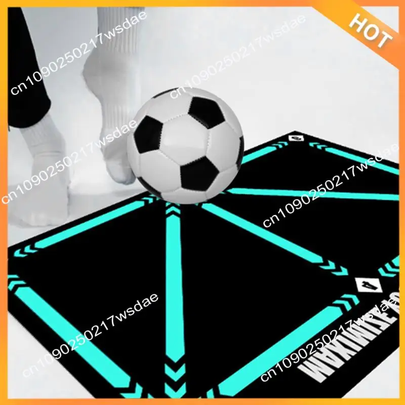 X08A Soccer Training Pad Soccer Footwork Training Pad Set Portable Dribbling Sports Aid Durable Soccer Mat