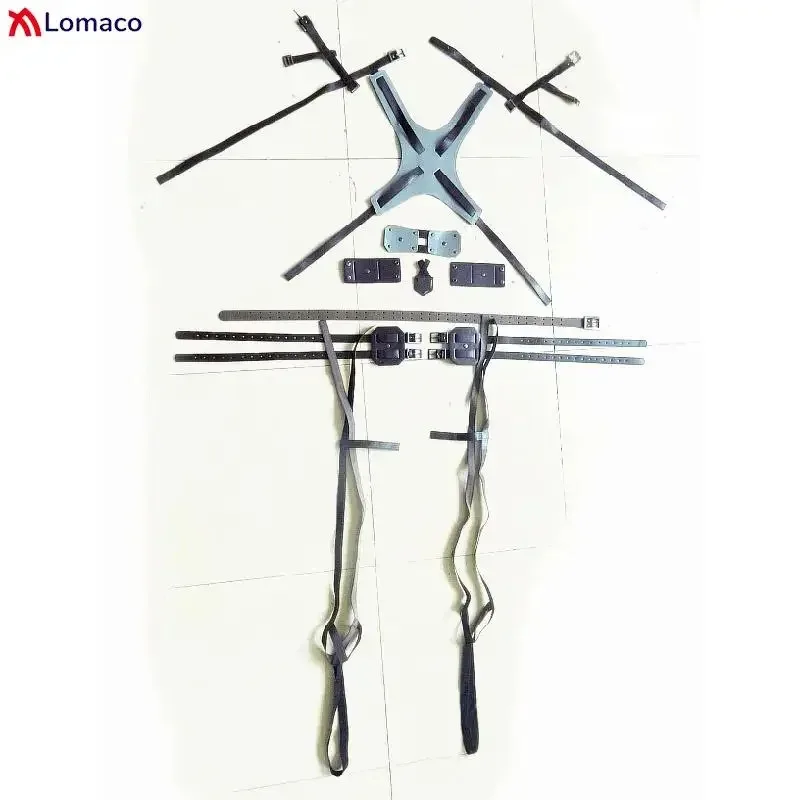 Conjunto de cinto de ataque ao titã shingeki no kyojin recon corpo arnês hookshot eren levi cosplay traje cintos ajustáveis