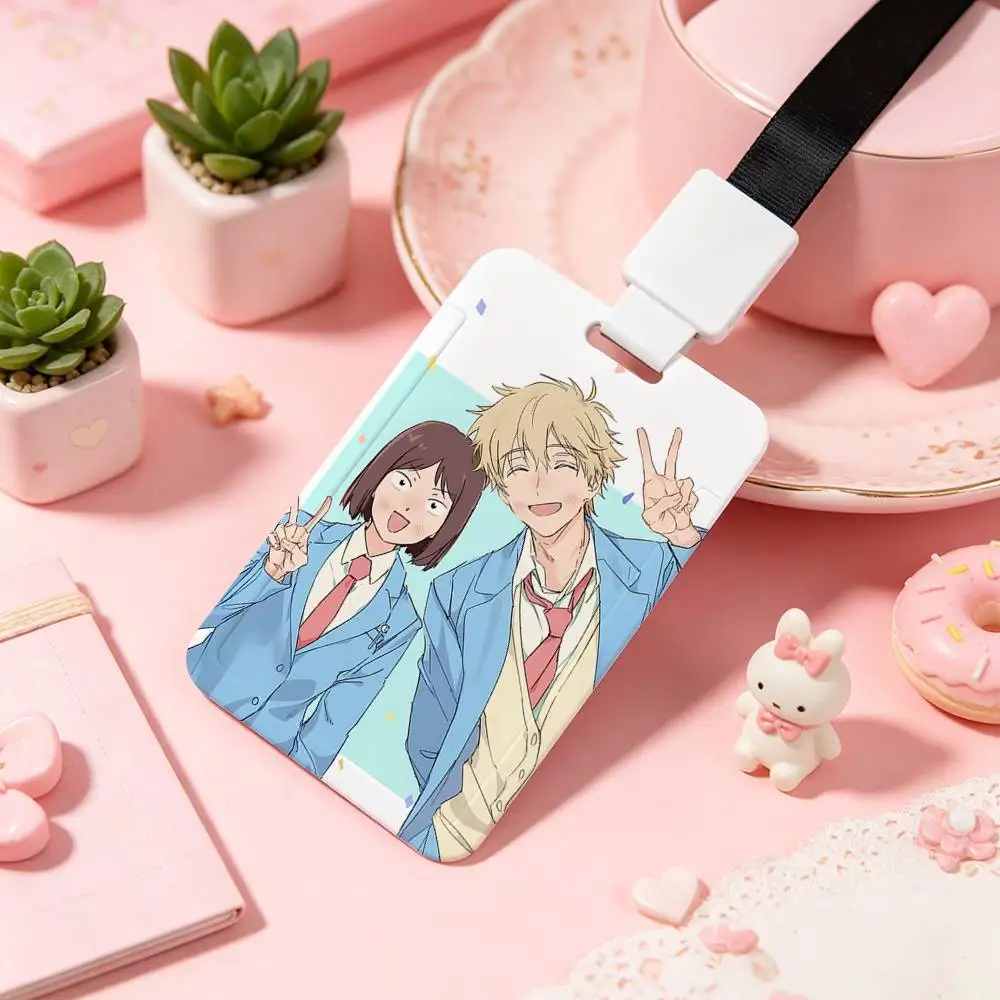 Anime Skip And-Loafer NFC Contactless Sliding Card Sleeve For Student Cards, Bus Cards, ID Cards, And Work Permits