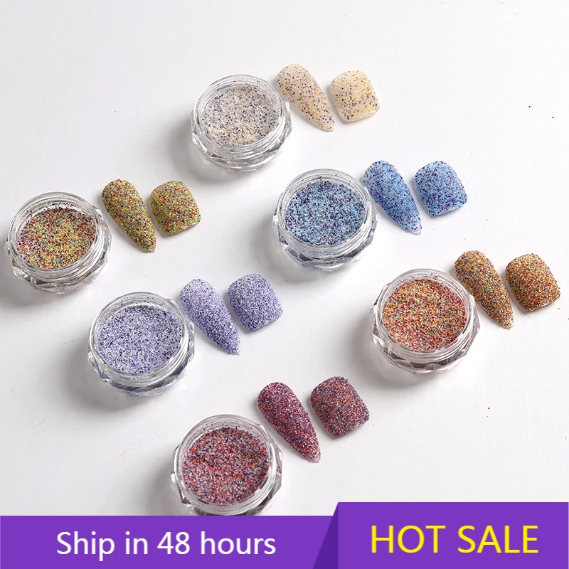 

YTYIN Wholesale Colorful Nail Art Decoration Pigment Glitter Sequins Powder