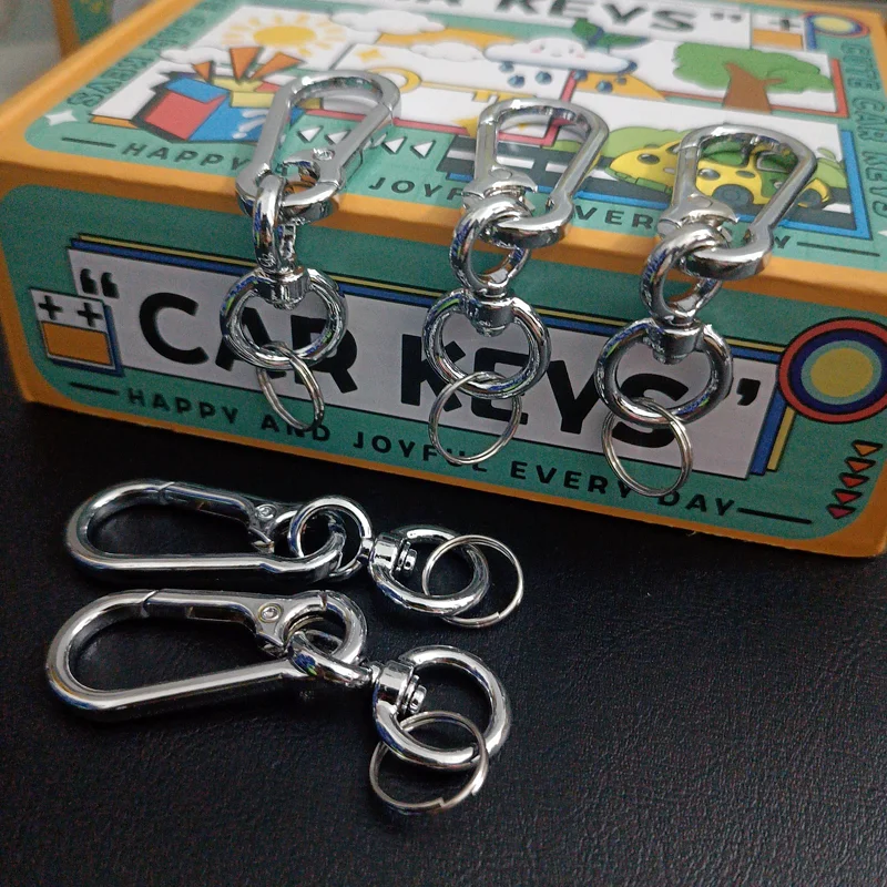 

Universal Metal KeyChain Alloy Horseshoe Buckle Key Ring Car Key Case Cover Rings for Car Fashion Key Accessory Keyrings Gifts
