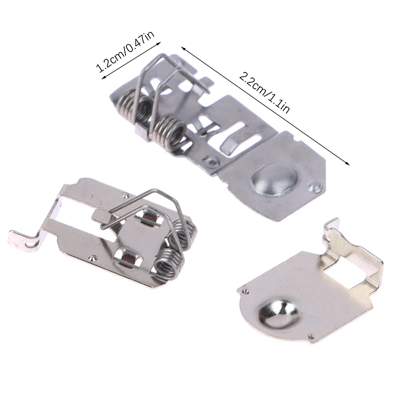 (BBQ4) 1Set Battery Holder for WII Game Remote Controller Joystick Joypad Nunchuck Hand Curved Game Handle Accessories