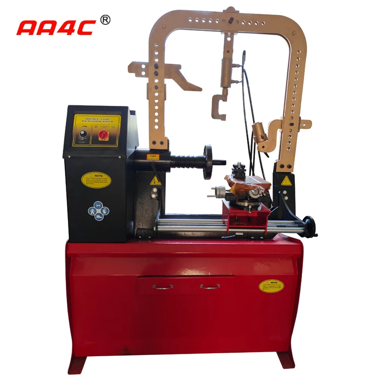 Full Automatic Hydraulic Wheel Repair Straightening Machine  with 3 Jacks  Full Arch Teeth 28