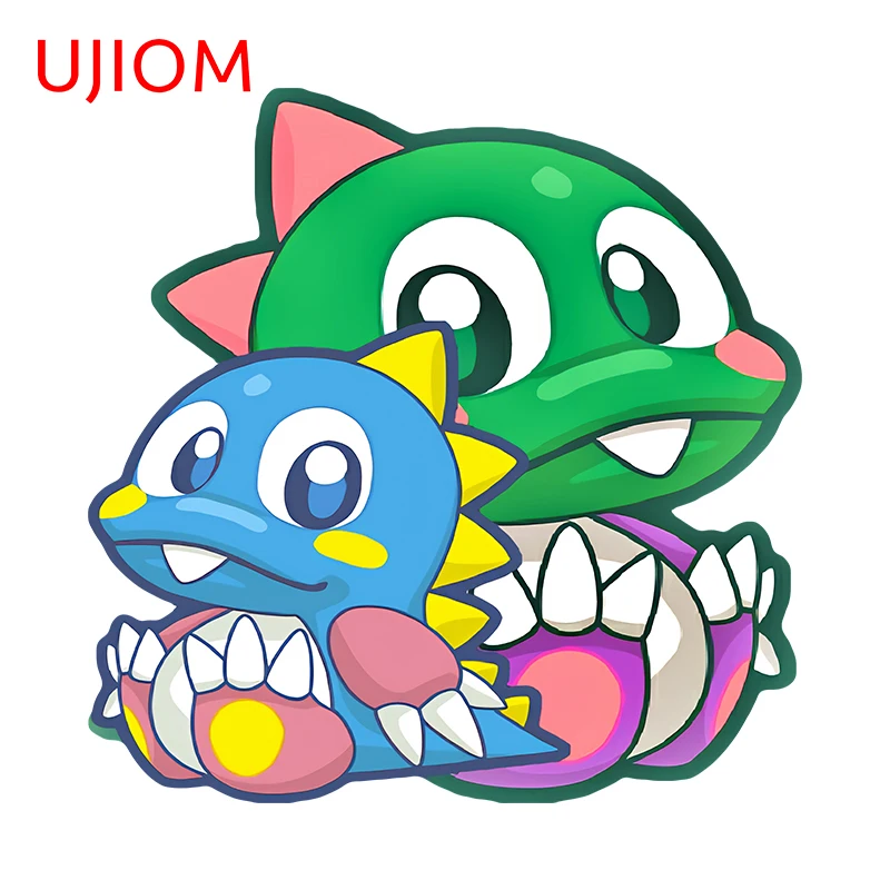 UJIOM 13cm X 13cm Bubble Bobble Anime Wall Stickers Waterproof Sunscreen Baby Nursery Room Decal Decoration Chambre