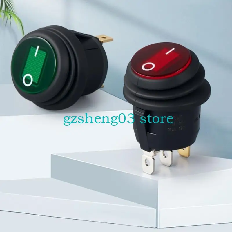 U75C Prático IP65 Black Disposition Switches 220V 16a para o ambiente úmido Uso diário