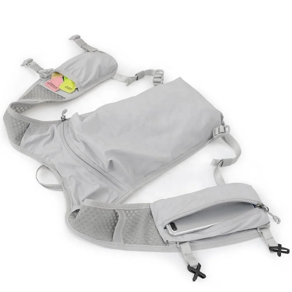 

Waterproof Reflective Running Vest Pack Breathable Multifunctional Running Hydration Vest Bag Convenient Adjustable