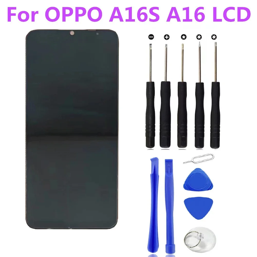 Suitable for OPPO A16/A16S/C25/NARZO 50A/C25S/A16S/A54S screen assembly LCD display inside and outside integrated screen