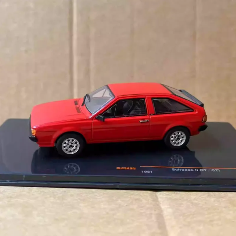 IXO 1:43 مقياس SCIROCCO II GT/GTI 1981 نموذج سيارة مصنوع من خليط معدني مجموعة ثابتة مزينة هدايا العيد اللعب هدية تذكارية كلاسيكية