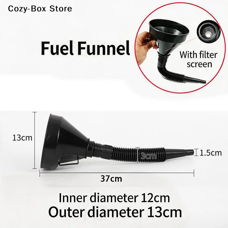 [ZY]Car Refueling Funnel Engine Oil Additive Motorcycle Refueling Funnel[ZY]