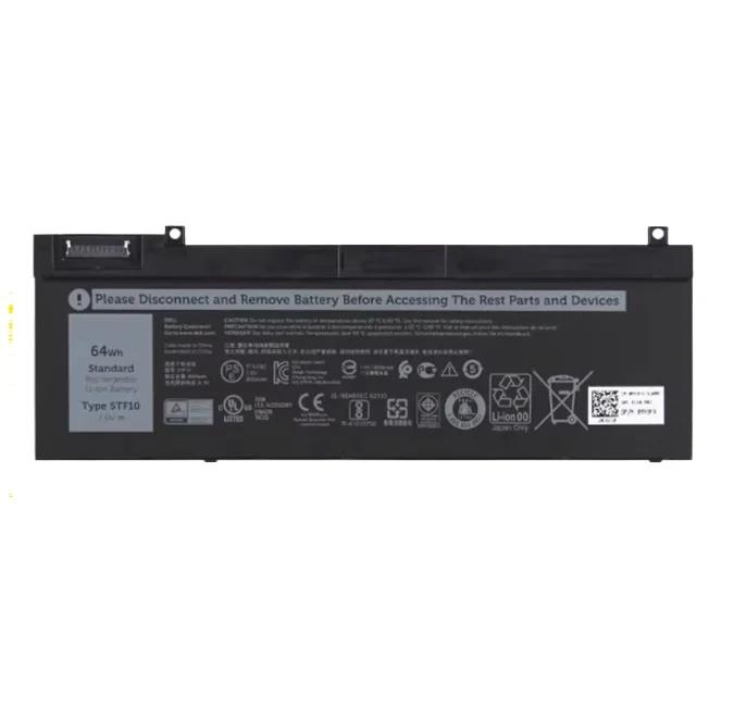 For dell precision 7530 7540 7730 7740 7330 5tf10 laptop battery 7900mah