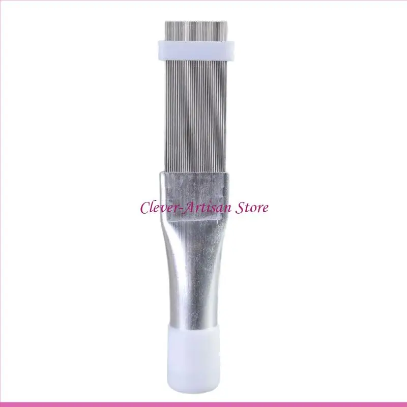 

E06B 3pcs Air Conditioner Fin Cleaning Brush HVAC Condenser Cleaner Coil Brush Simple to Operate for Efficient Maintenance
