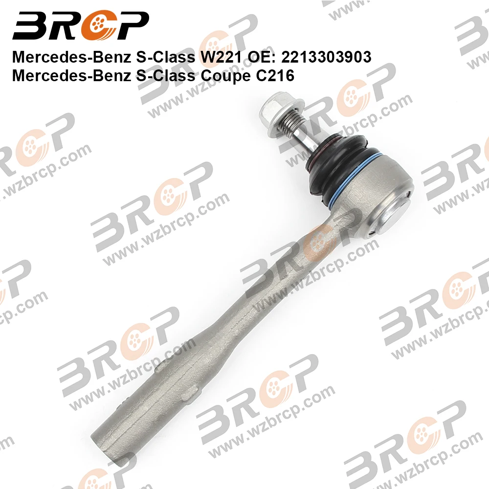 

BRCP One Piece Front Axle Outer Steering Tie Rod Ends For Mercedes Benz S Class W221 Coupe C216 A2213303903 A2213301503