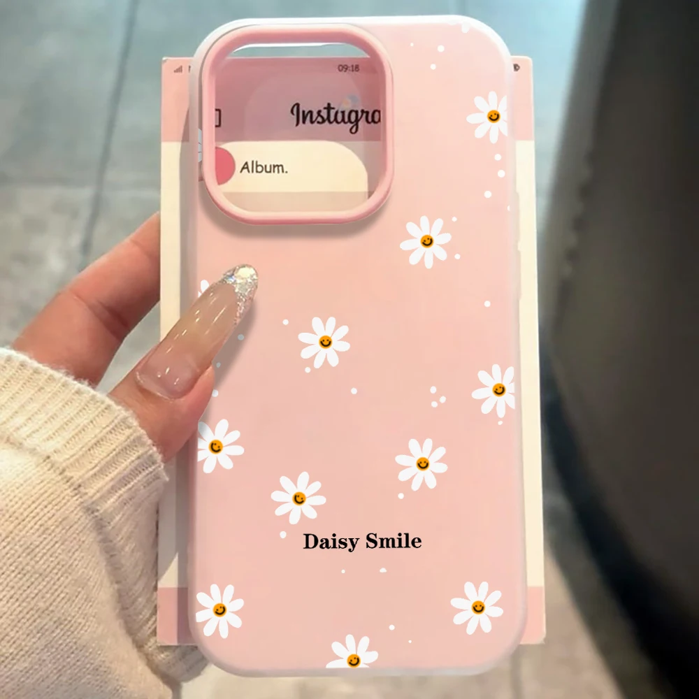 Für Xiaomi Redmi Note 10 14 13 12 Pro Plus 5G 11 Hülle Gänseblümchen Blumen Bonbonfarben Hüllen Für Redmi 12 13C 14C Stoßfeste Abdeckung – Detail 5