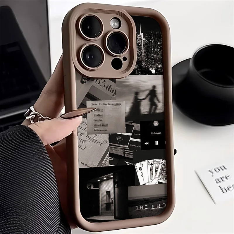 Sky Sea Case Voor Samsung A55 A54 5G A53 A52 A51 A50 A35 A34 A32 A24 A23 A15 A14 A13 A05 S22 Plus S23 S24 Ultra S21 S20 Fe Cover