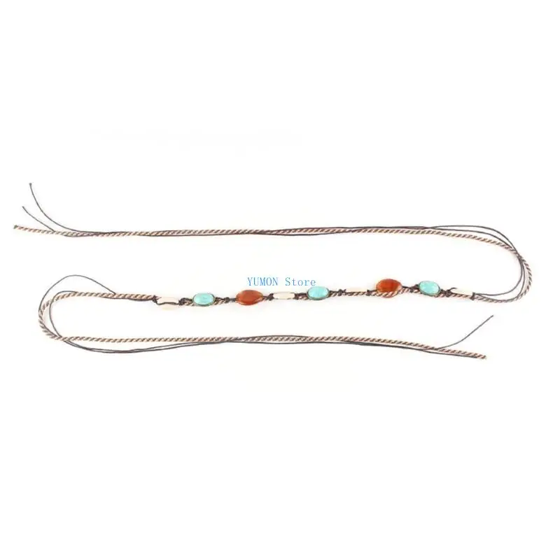 

D0UD Cowboy Hat Band Western Beaded Hat band Studded Hat Band Western Hat Belt Band American Hat Band Hat Band