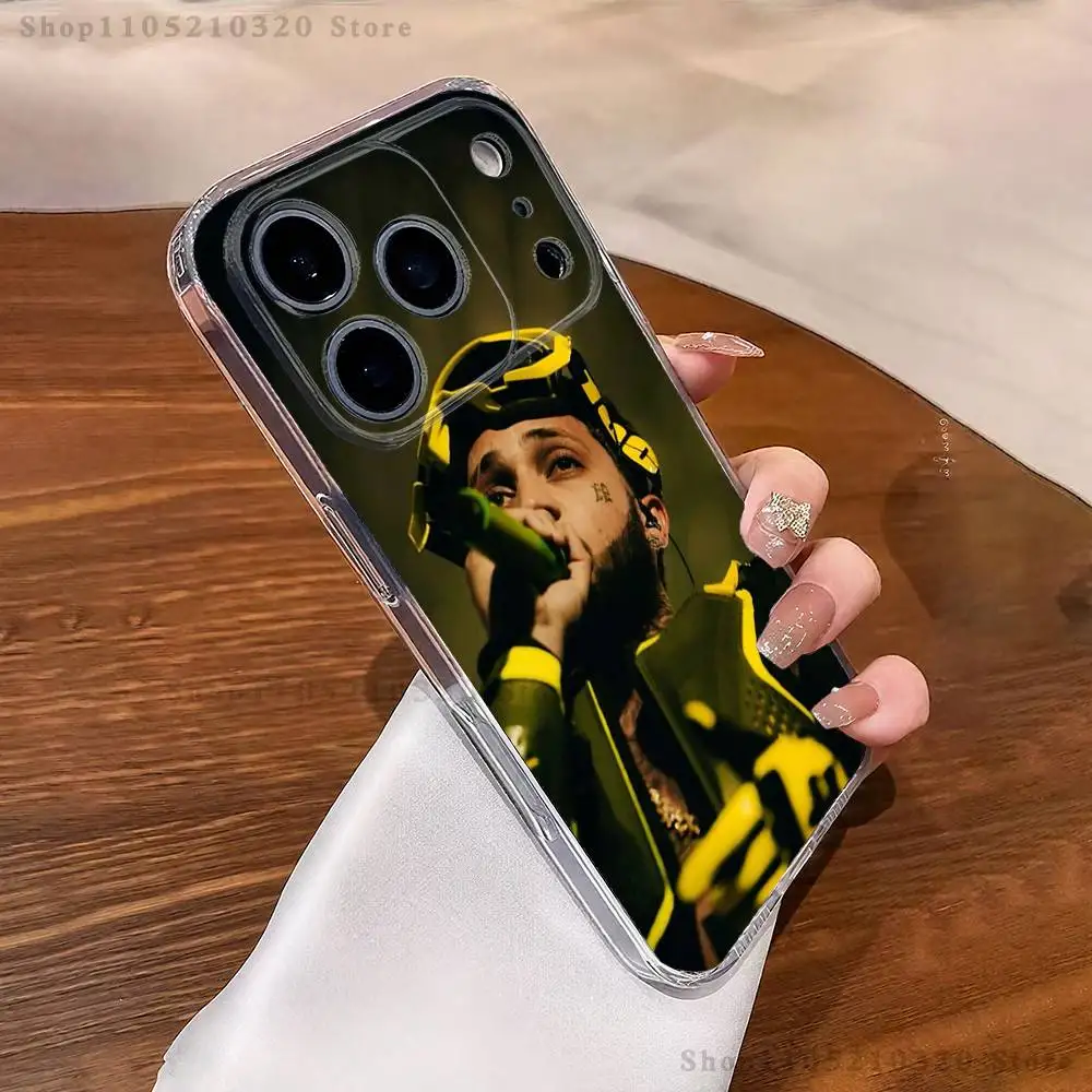 حافظة هاتف J-JC R-REYES Tour 2025 لهاتف iPhone 17,16,15,14,13,12,11 Pro,Max,Plus,XR,Mini,E غطاء ناعم شفاف بتغطية كاملة #2