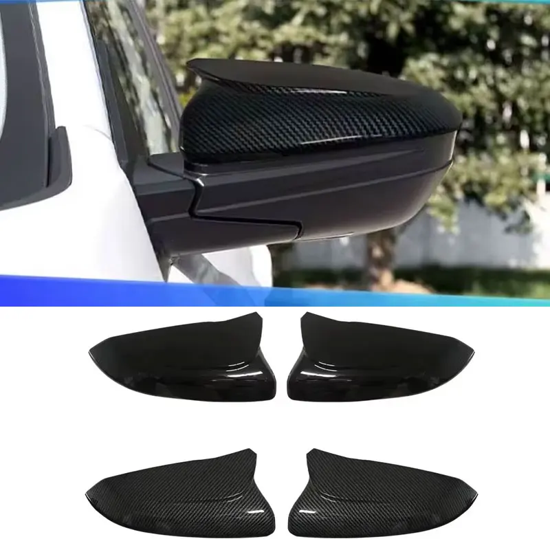 

For Honda Civic 10th 2016-2020 Left Right Side Rearview Mirror Cover Wing shape Car exterior parts