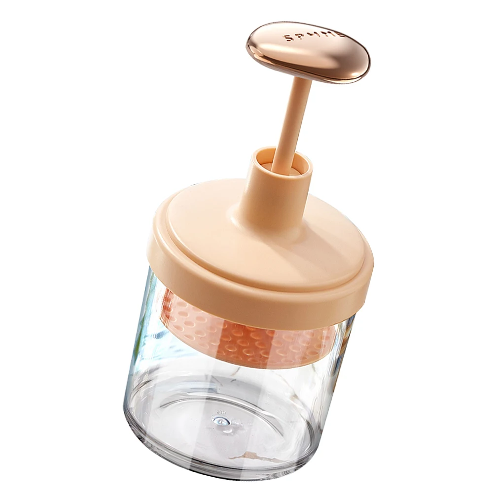 Creatore di schiume facciali Bottiglia di schiuma manuale per viaggi Uso domestico Viaggio Gorgogliatore facciale Strumento per la cura della pelle Lavaggio del viso Creatore di bolle Tazza di schiuma