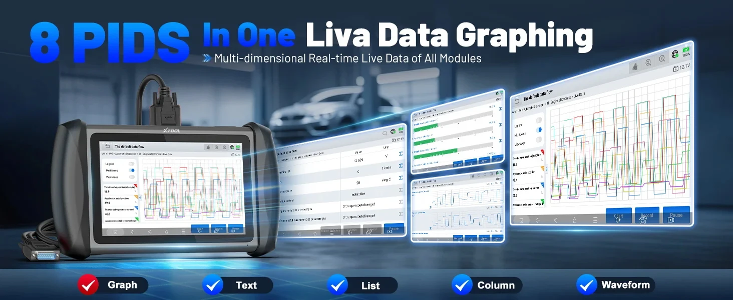 2026 XTOOL IP616 V2.0 OBD2-Scanner, vollständiges System-Diagnosetool, Schlüsselprogrammierer, 34+, Lebenslanges, kostenloses Update zurücksetzen, CAN FD DOIP FCA – Detail 9