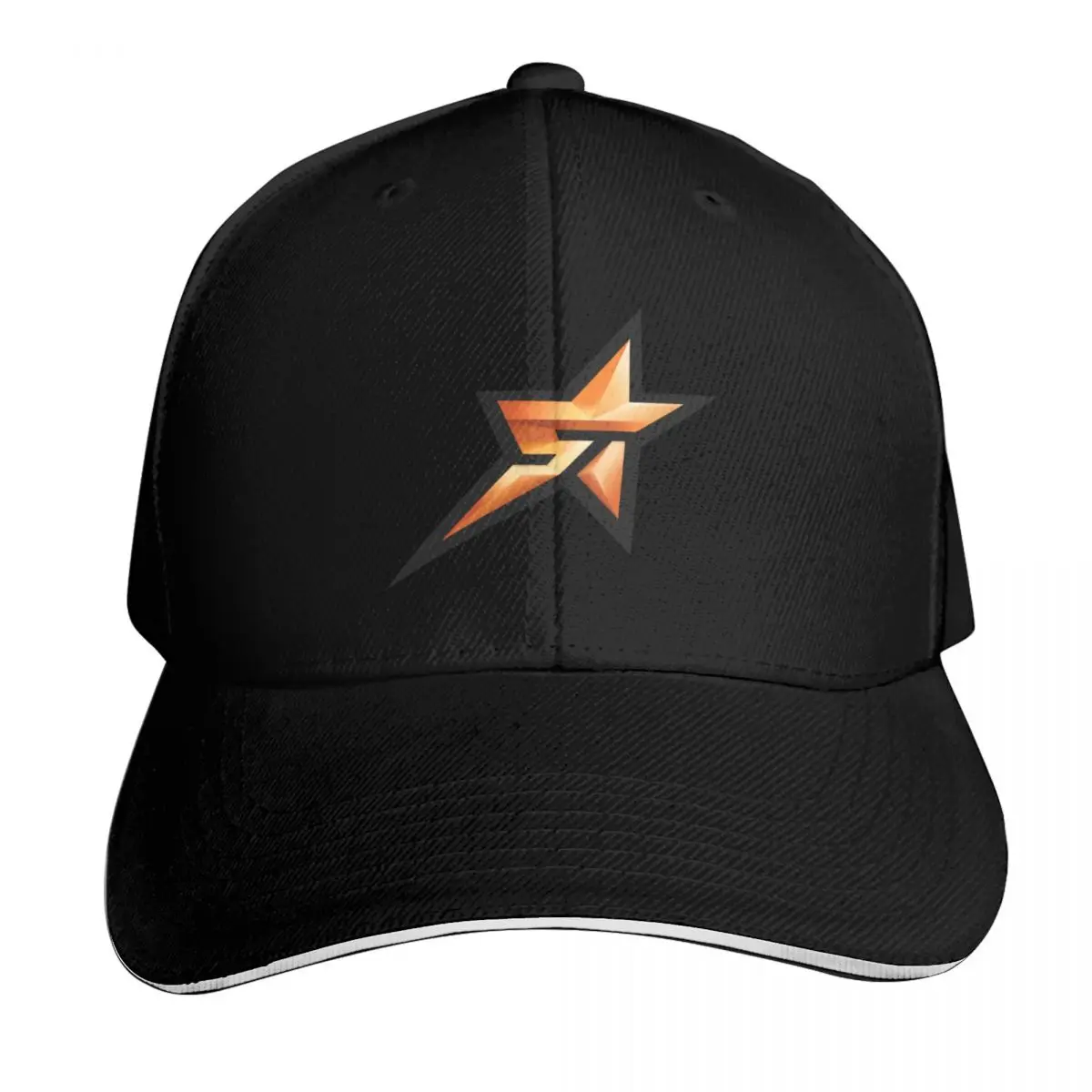 Shane Star Slugterra Baseball Cap Cotton Twill Breathable Contrast Two Tone Brim Snapback Flat Bill