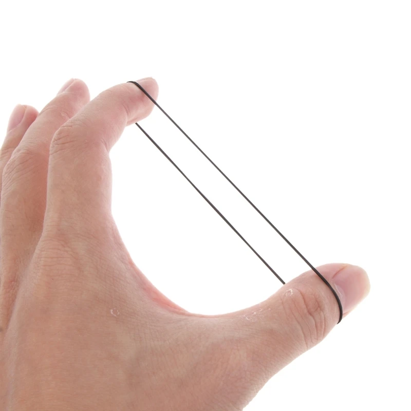 2Pcs/ Set Replacement Turntable Belt for RQ CW05 Equipment Phonograph Gramophone Belts 9cm 4cm