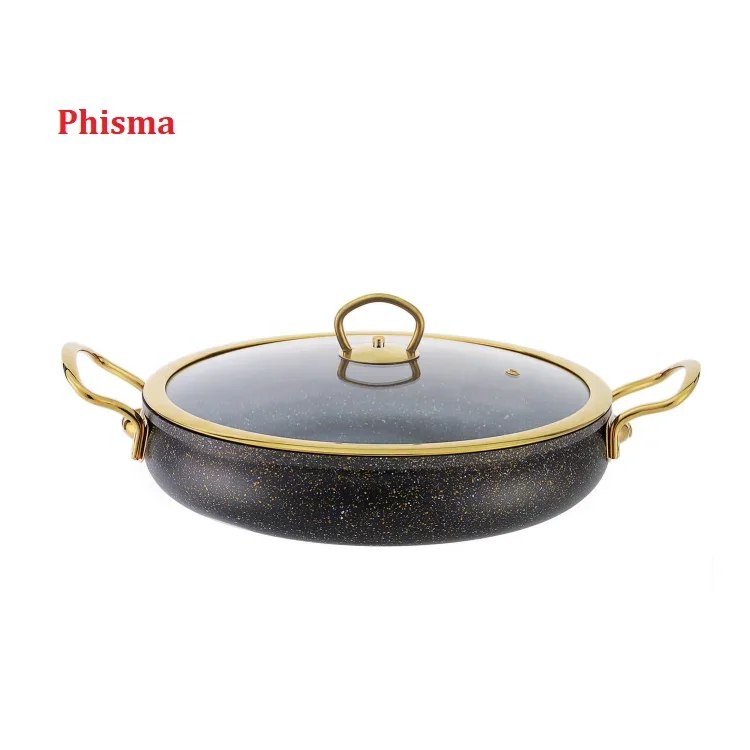 Pressed Aluminium Hot Selling Induction Cooking Pots Granite Non Stick Cookware Kitchen Tools