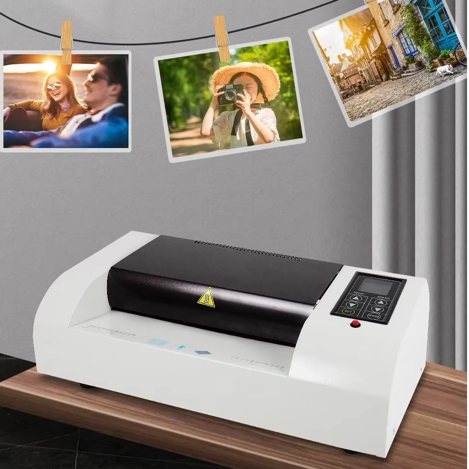 Коммерческий ламинатор BY-3306, размер А3, ширина 330 мм, быстрый и без пузырьков, 15 кг, 220 В для офисного использования