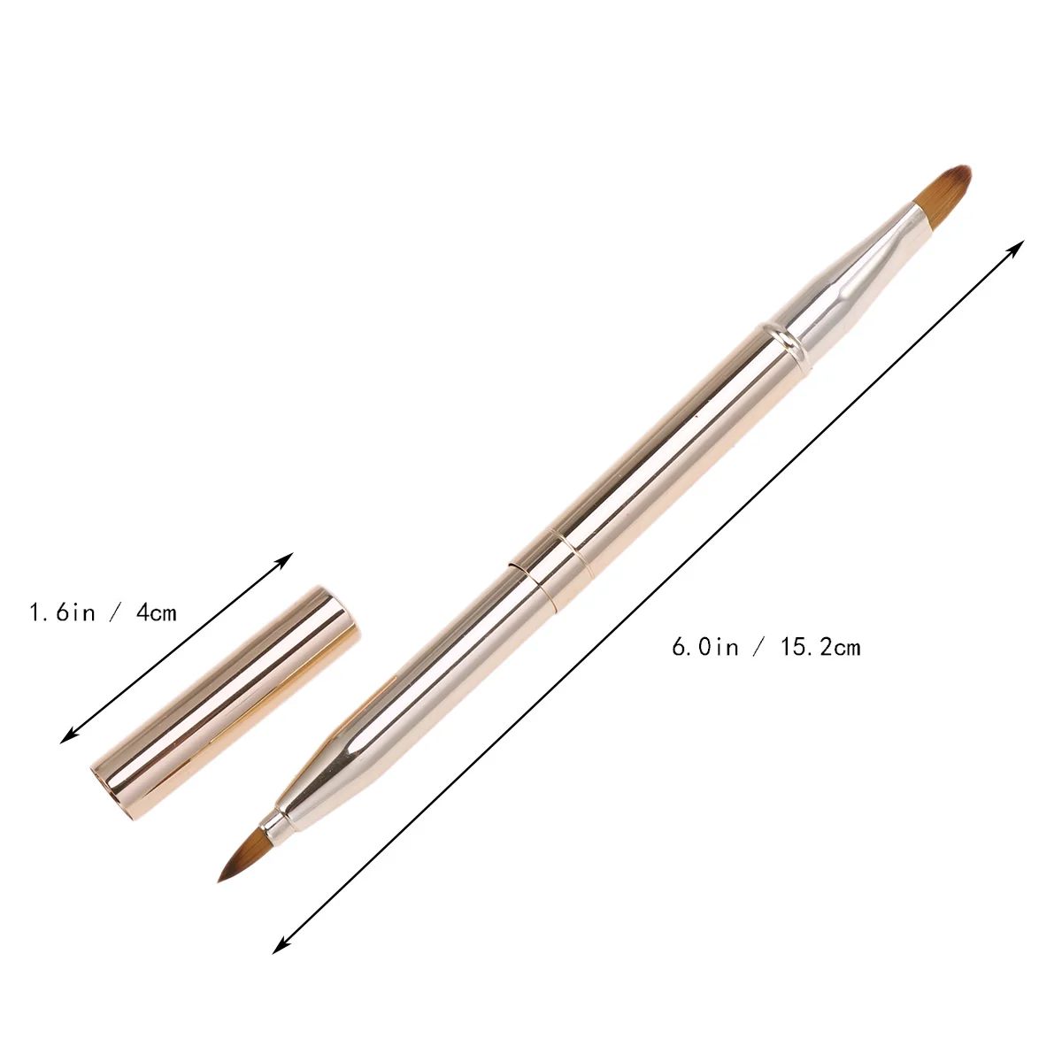 Applicateur de rouge à lèvres Portable, brosse à lèvres, outil de maquillage pour cosmétiques liquides et, 1 pièce