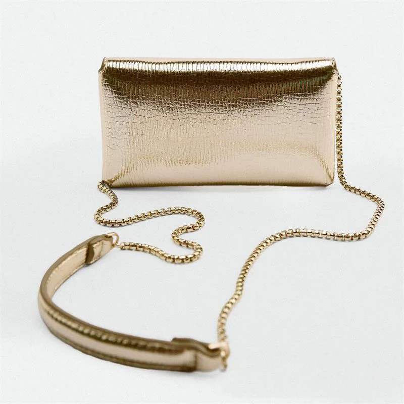 Women\'s Bag Fashionable Small Square Shoulder Bags Mini Chain Envelope Crossbody Bag Women Clutch Handbags Purse