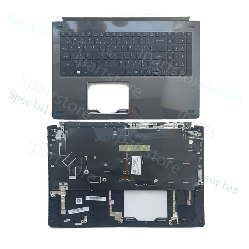 A+  New for Acer Aspire 5 A515-51 A515-51G Palmrest & Backlit Keyboard 6B.GS1N2.001