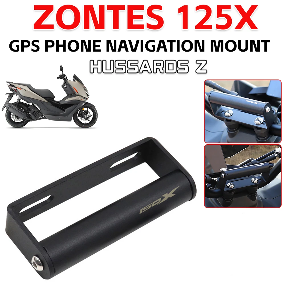 GPS Navigation Plate Bracket For ZONTES 125X 150X ZT125T-X ZT 125X 150X 2025 2026 Motorcycle Navigation GPS Bracket Phone Holder