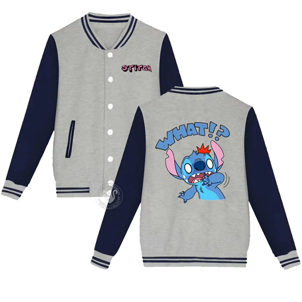 

Disney Children's Fall/Winter Stinky Stitchy Print Sports baseball uniforms for boys and girls ages 2-14 with padded thermal coa