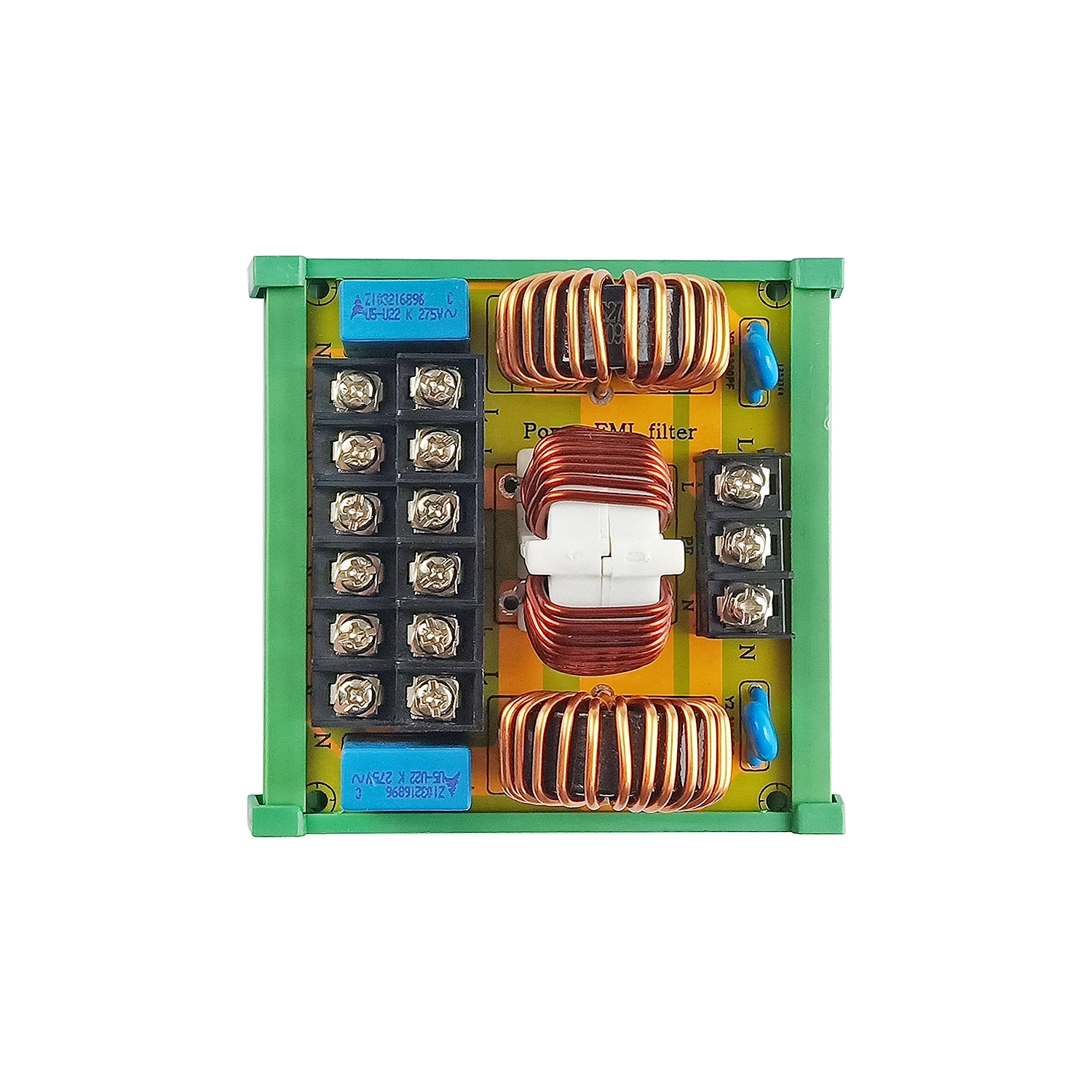 20a plc trilho montado emi fonte de alimentação filtro anti-interferência ac power 6 conjuntos de saída para plc indústria de segurança industrial