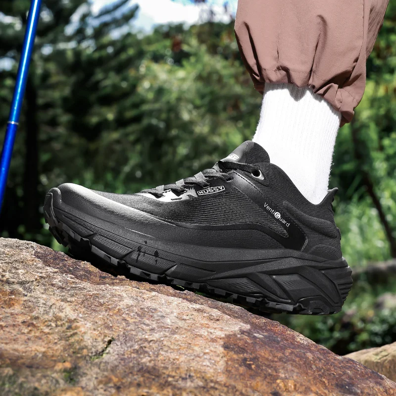 

High Quality Hiking Sneakers for Men Breathable Mountain Shoe Outdoor Wear Resistant Walking Shoe Mountain Trainers Men