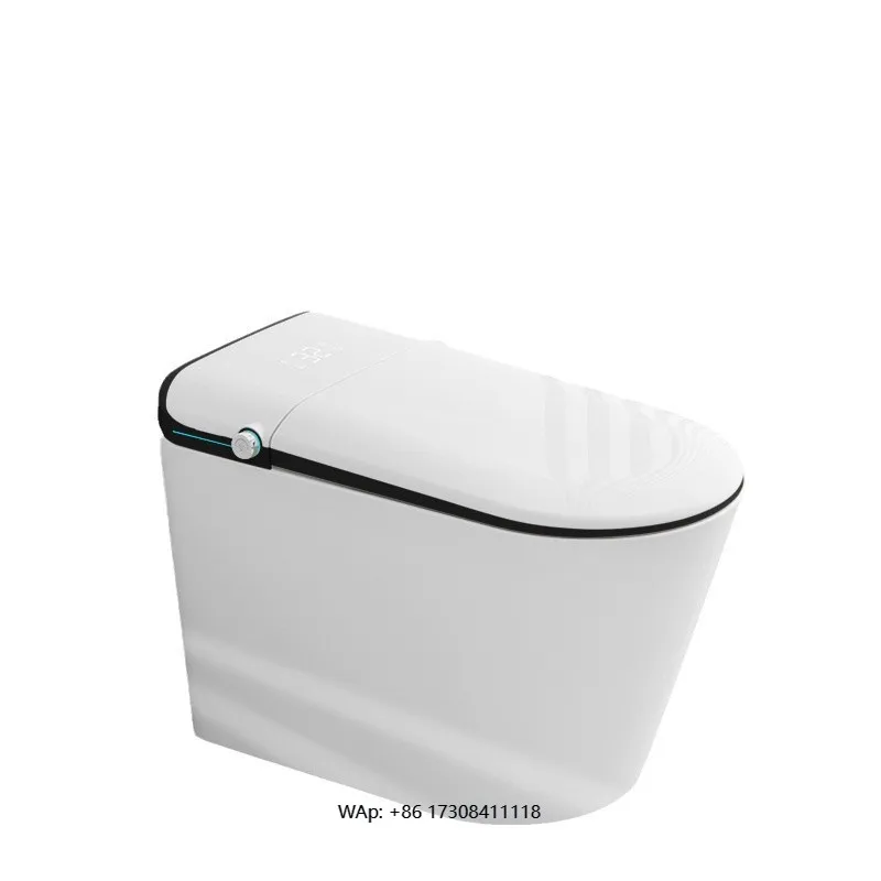 

Intelligent Toilet Integrated Full-Automatic Induction Flip Cover Water Pressure Limit Electric Ceramic Wall-Mounted Remote