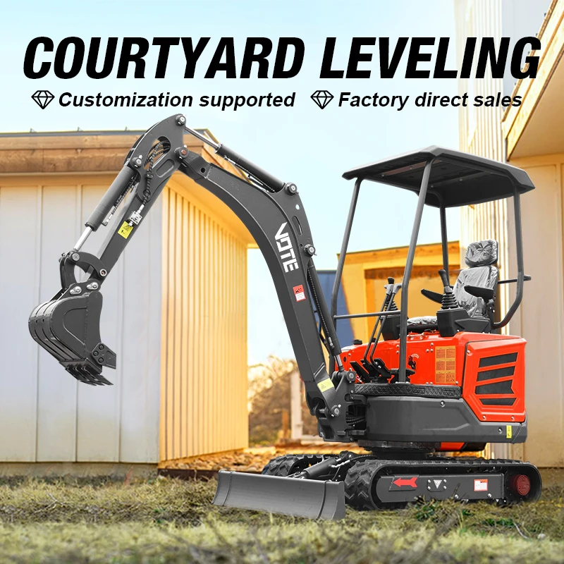 

Free Shipping New Mini Excavator 1 Ton 2 Ton EPA Engine Mini Crawler Excavator Cheap Price Hydraulic Excavator Mini