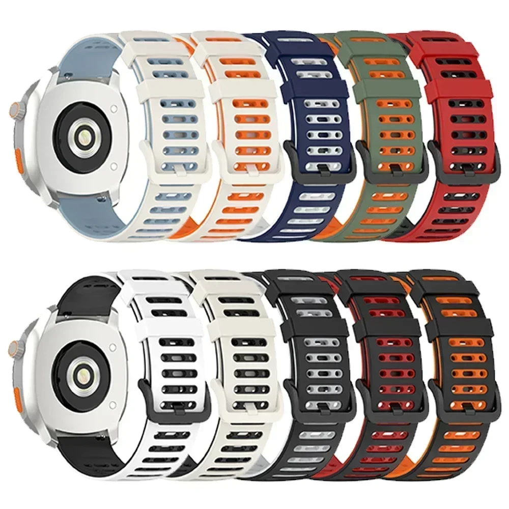 22mm Silicone Watch Strap for HAYLOU Watch 2 Pro (LS02 Pro) Wristband for Haylou Watch RS8/RS3/Solar Lite/GST LITE Bracelet Belt