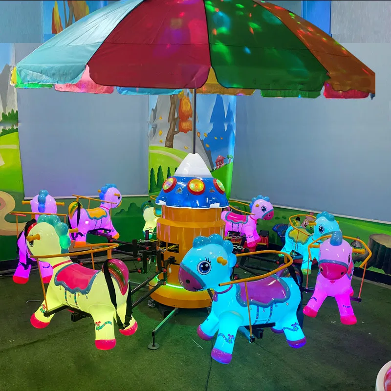 China 6 Seats 12 Seats Electric Motor Ride Merry Go Round Carousel for Kidspromote sales