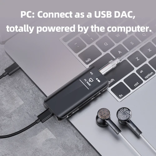 Imagen 2 del producto FiiO BTR15 Bluetooth 5,1 amplificador de auriculares DSD256 receptor LDAC/aptX adaptable con 3,5 mm/4,4 mm