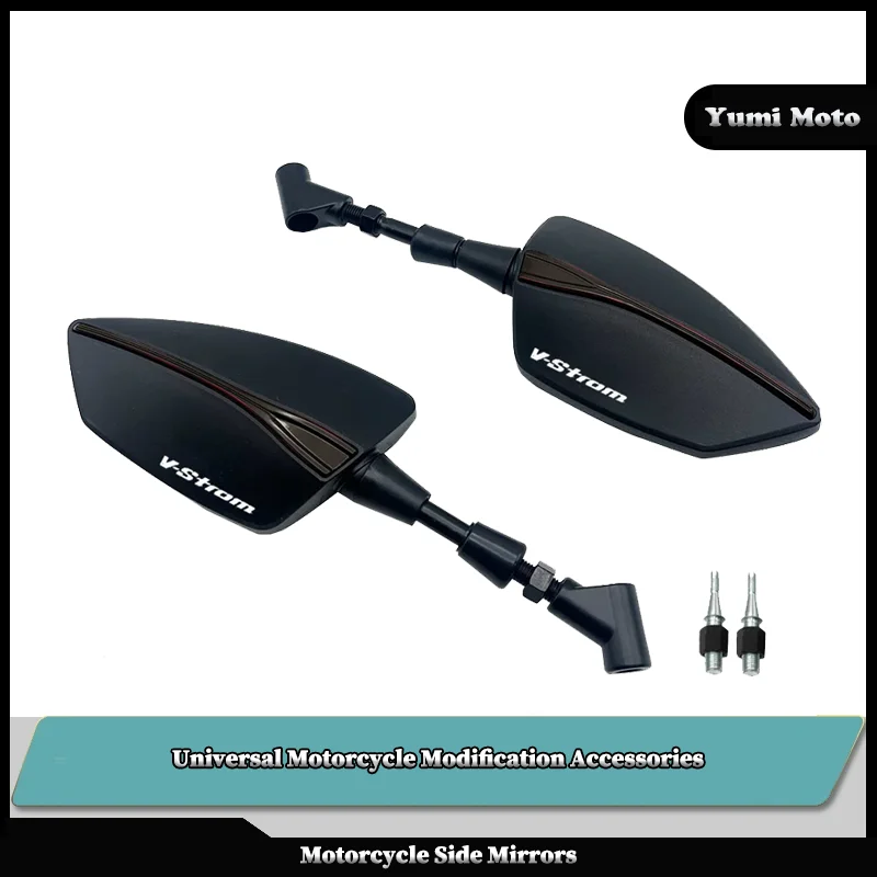 

Motorcycle Mirror Rearview Side Mirrors Universal For Suzuki DL650 V-Strom DL1000 DL 650/XT DL1000/XT V Strom