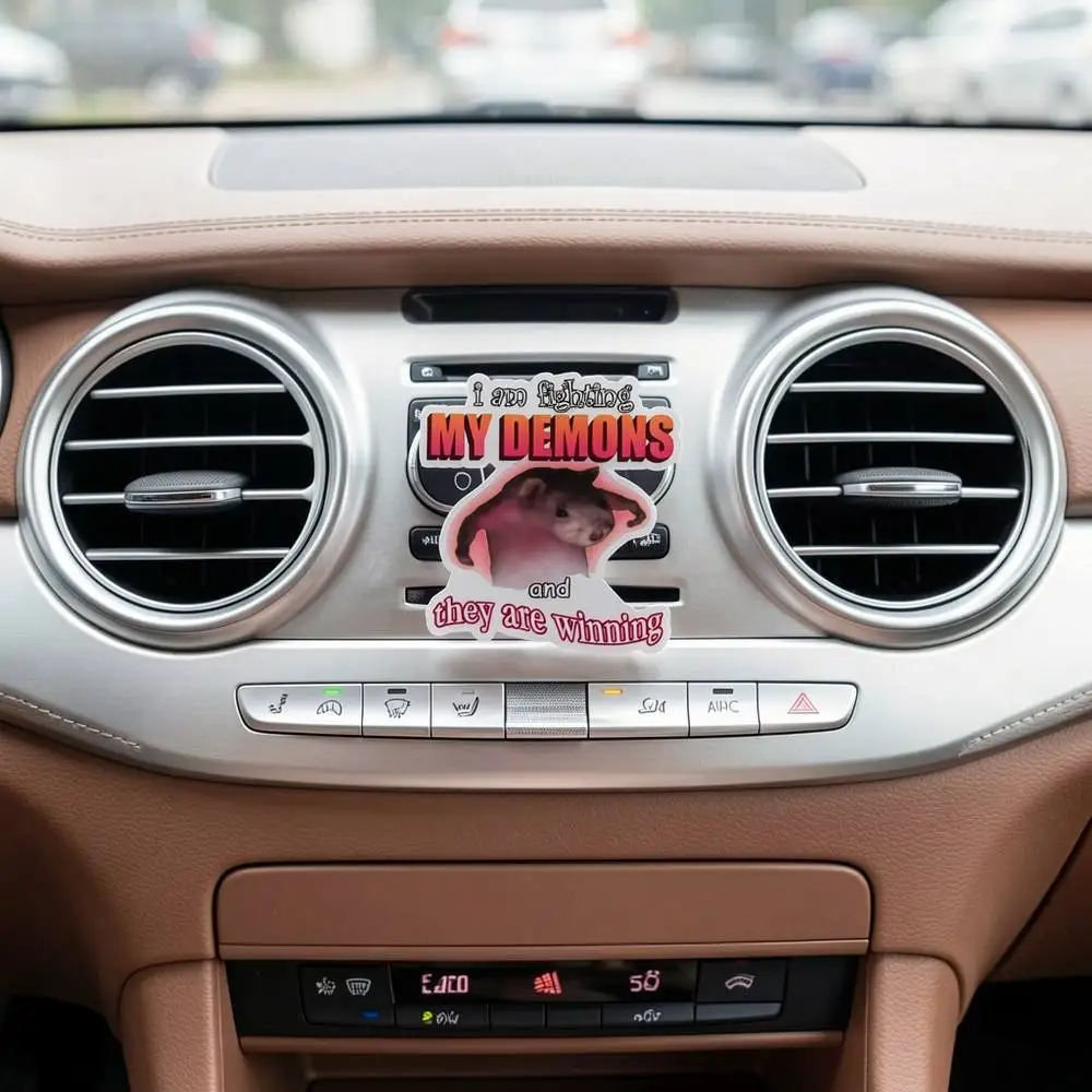 Car Air Freshener with Scented Oil Technology Odor Eliminator for Fresh Vehicle Cabin Air